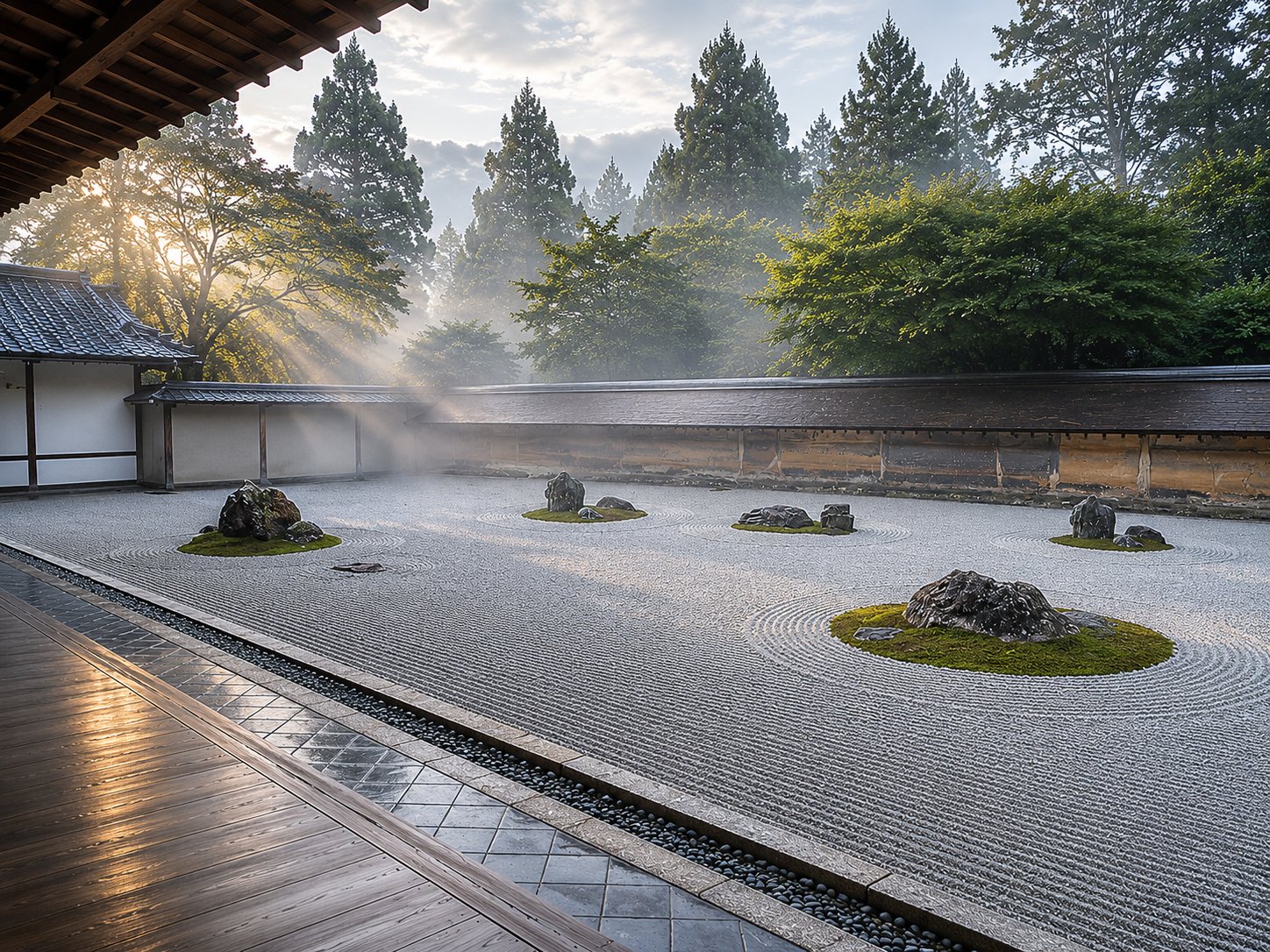 龍安寺 枯山水